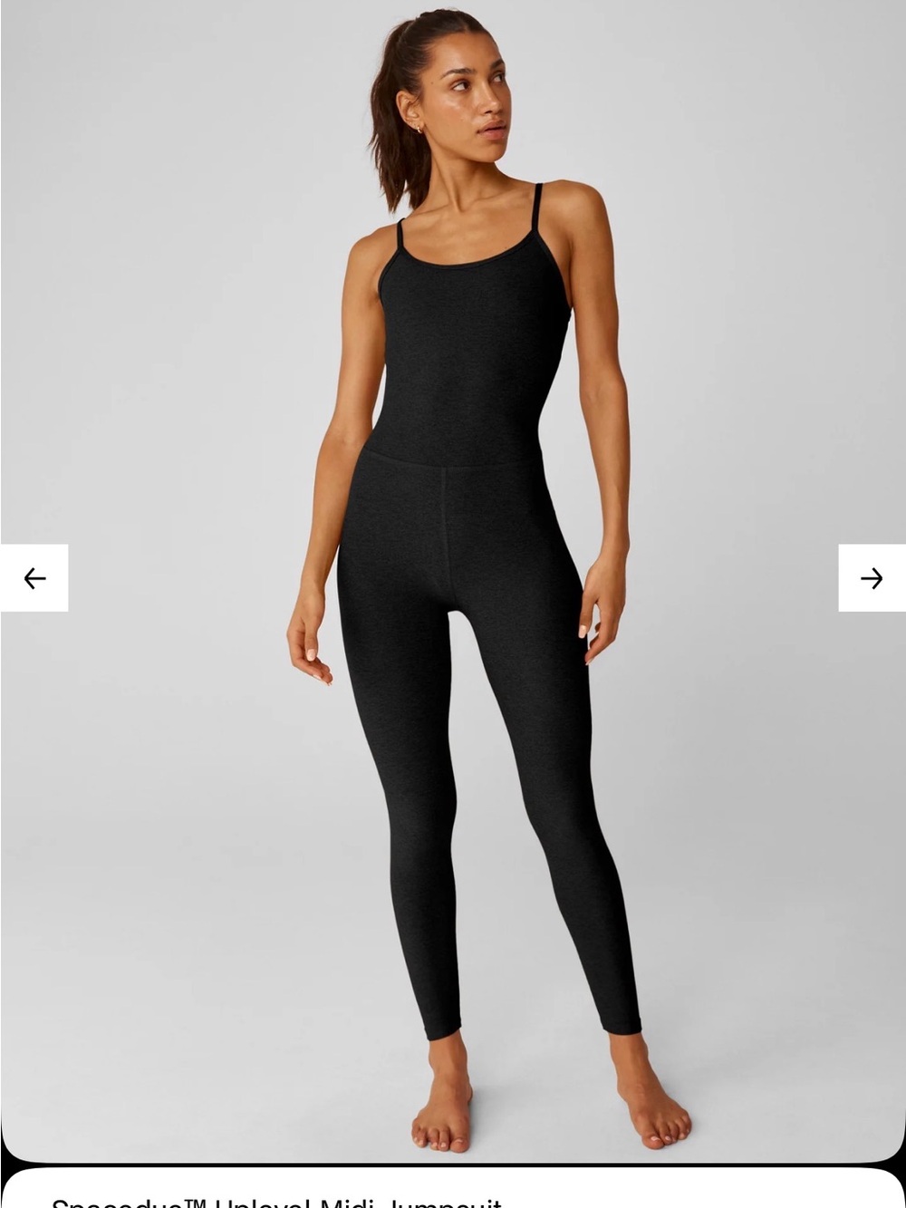 Beyond Yoga Spacedye Uplevel Midi Jumpsuit size M
